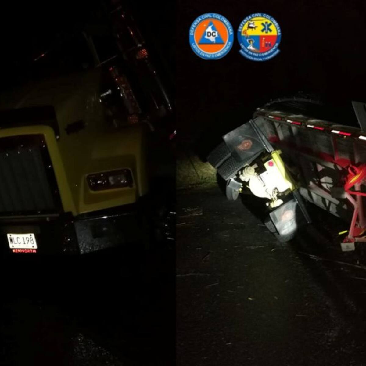 Accidente en tránsito en la vía Anserma – Risaralda