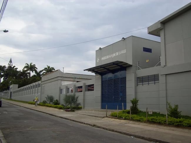 Se ‘embolató’ la nueva sede del Instituto San José de la Salle. Foto: Suministrada