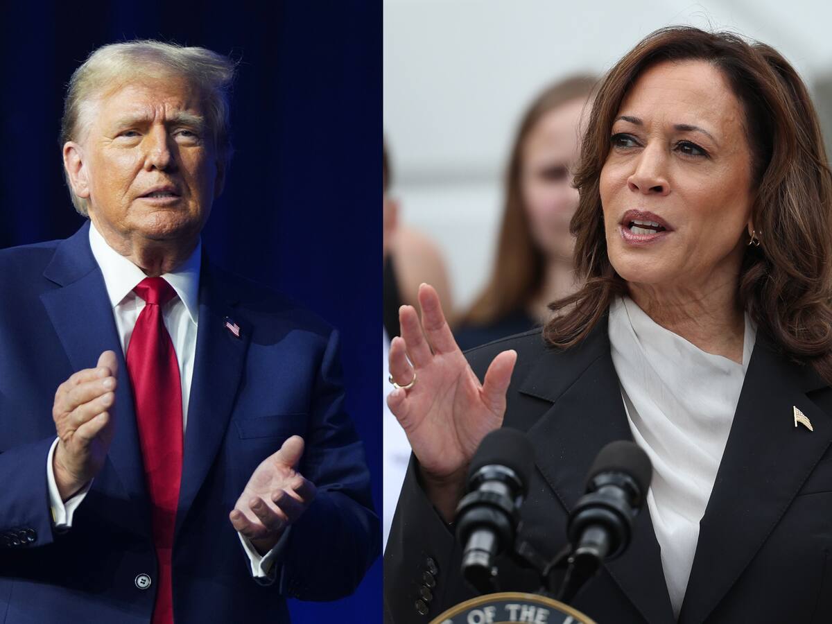 Harris aventaja a Trump por cinco puntos en la más reciente encuesta nacional