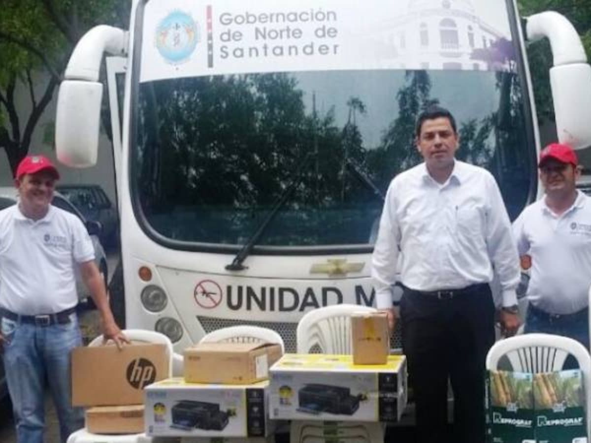 Agencia internacional dono equipos para atención de victimas en Norte de Santander