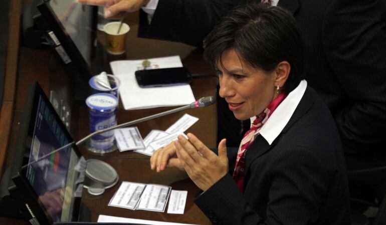 Senadora Claudia López.