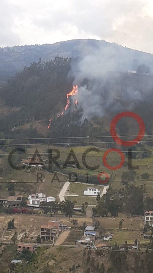 Incendio Jenesano / Boyacá
