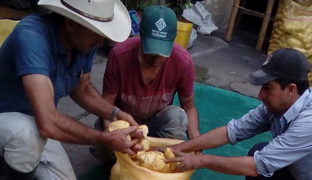 Los campesinos ya tienen importantes pérdidas. 