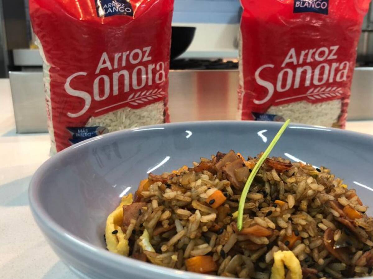Arroz oriental con Arroz Sonora