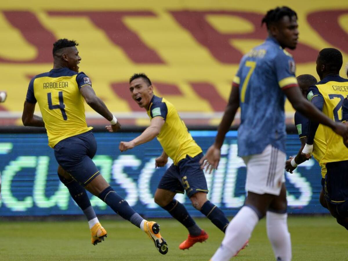 En imágenes: La pobre presentación de Colombia en Ecuador