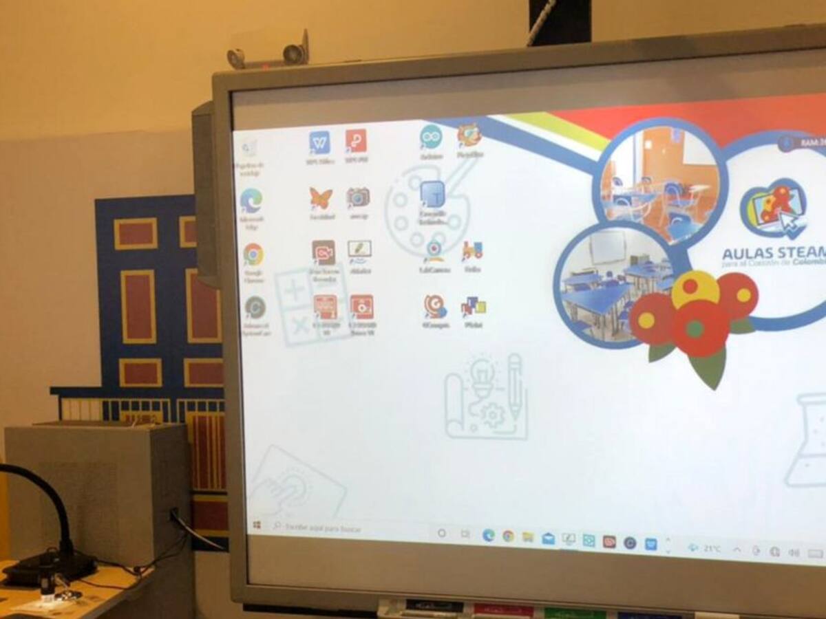 21 colegios del Quindío serán beneficiados con aulas interactivas