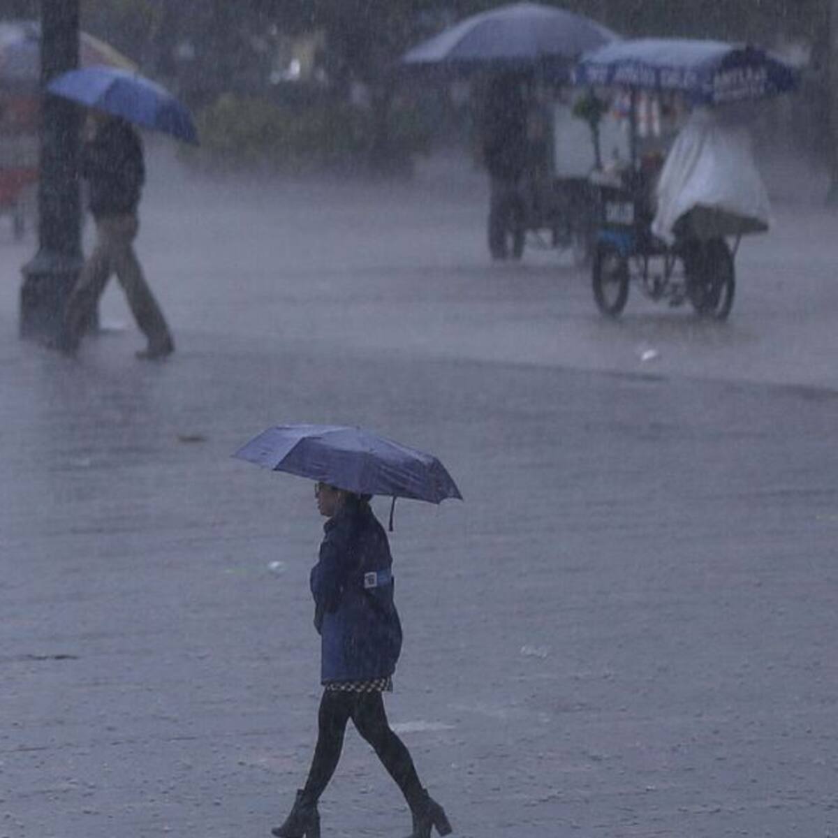 Fuertes Lluvias en Bogotá: así está el tráfico en las vías de la ciudad