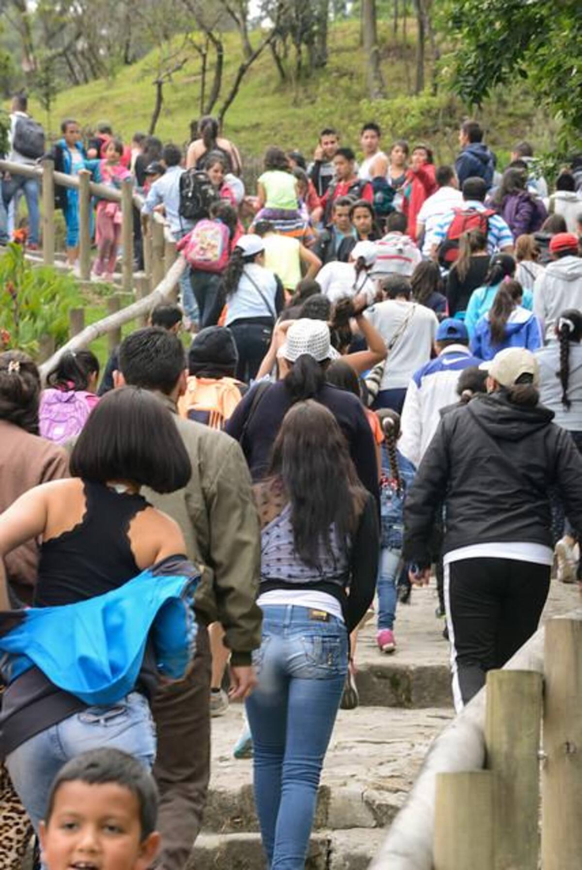 Se han registrado miles de visitantes, un promedio de 3.000 personas por hora, es decir unos 50 personas por minuto. Se espera que el total de las visitas sea alrededor de 65.000.