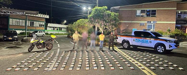 Incautan grán cantidad de Cocaína en vivienda de Pasto | Foto: Policía Nariño