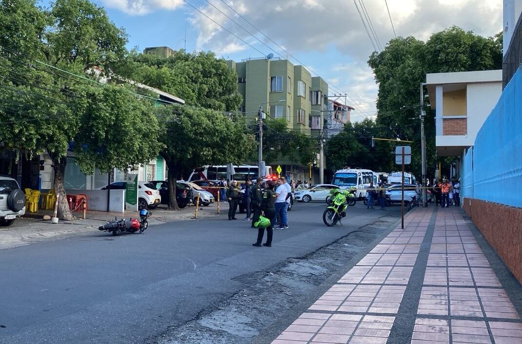 Intercambio de disparos con fleteros en el centro de Cúcuta / Foto: Cortesía