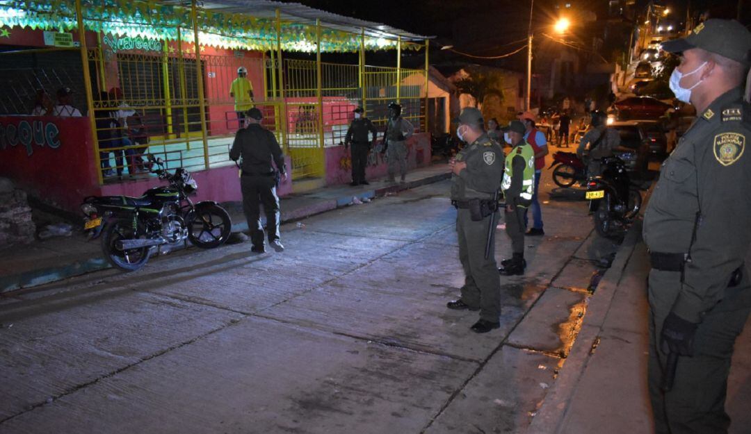 La Policía impuso 638 comparendos