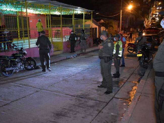 La Policía impuso 638 comparendos