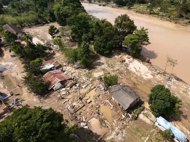Lluvias: UNGRD dará subsidios de arriendo a afectados del desbordamiento del río Lebrija, Santander