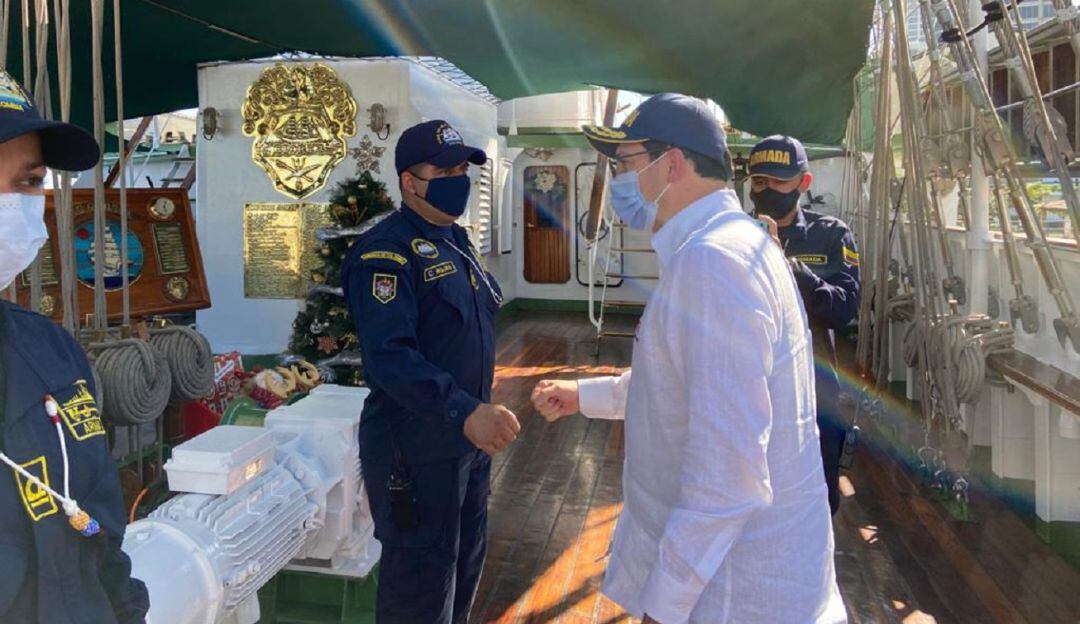 Francisco Barbosa, Fiscal General en su visita a Cartagena