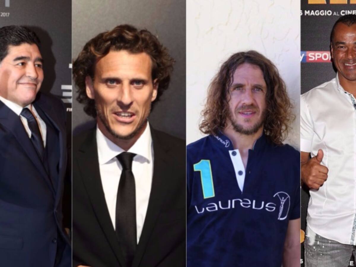 Maradona, Forlán, Puyol y Cafú estarán en el sorteo del Mundial