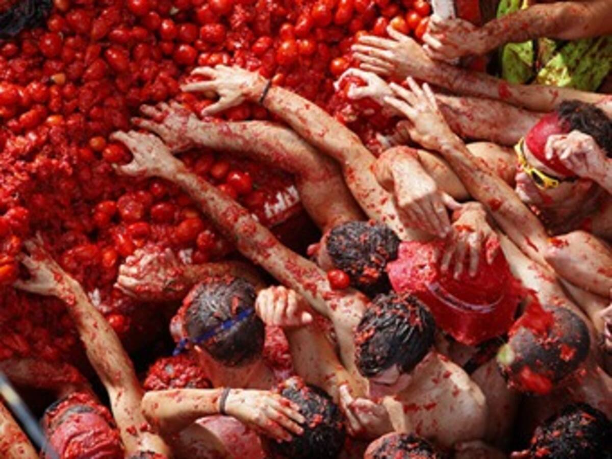 Diez años de guerra de tomates en Sutamarchán, Boyacá