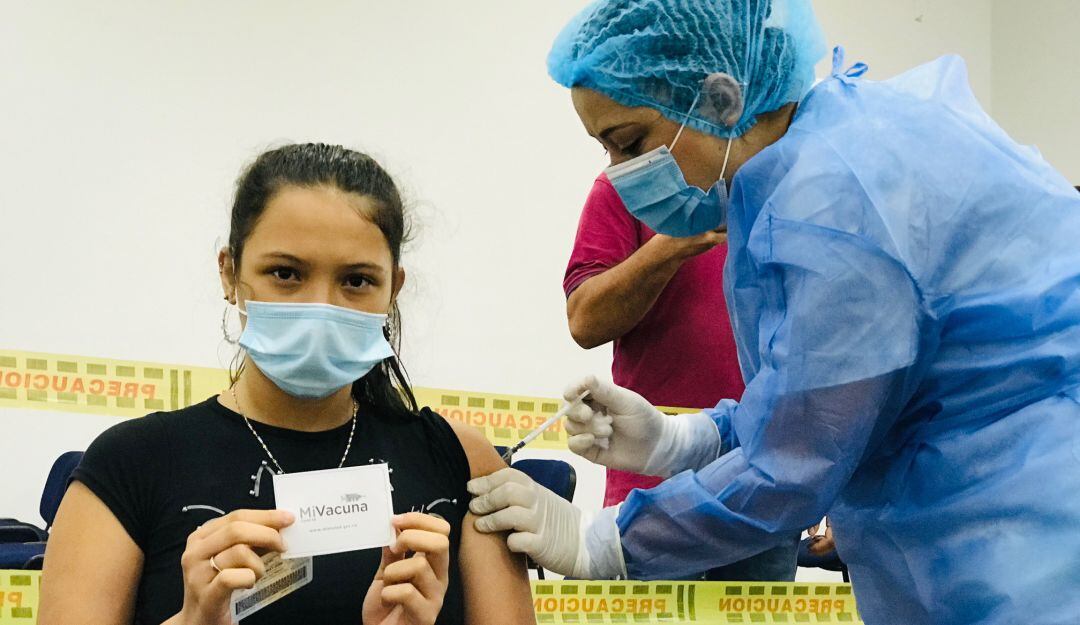 Vacunación covid en Pereira