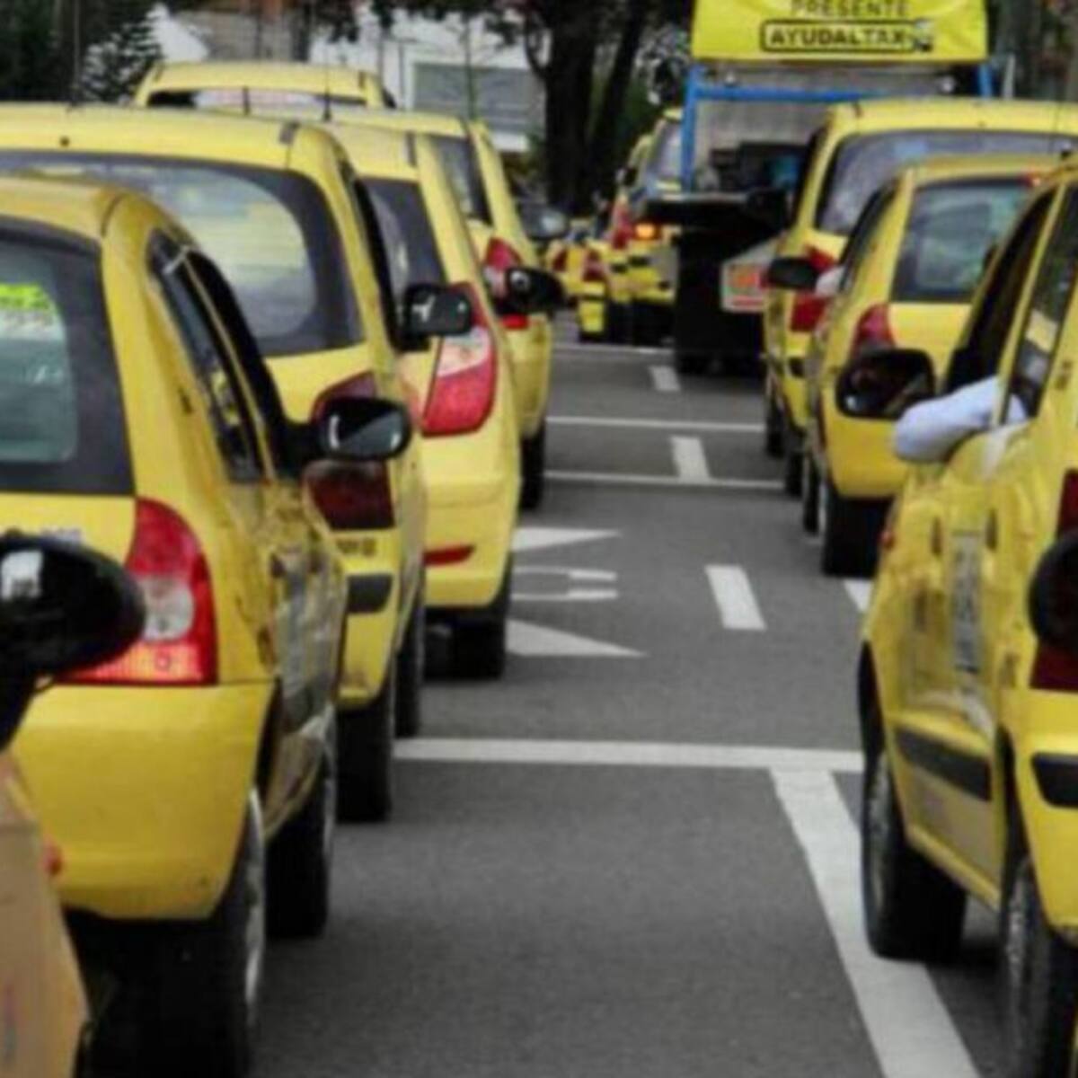 Taxistas de Pereira se unirán al paro nacional rechazando transporte ilegal