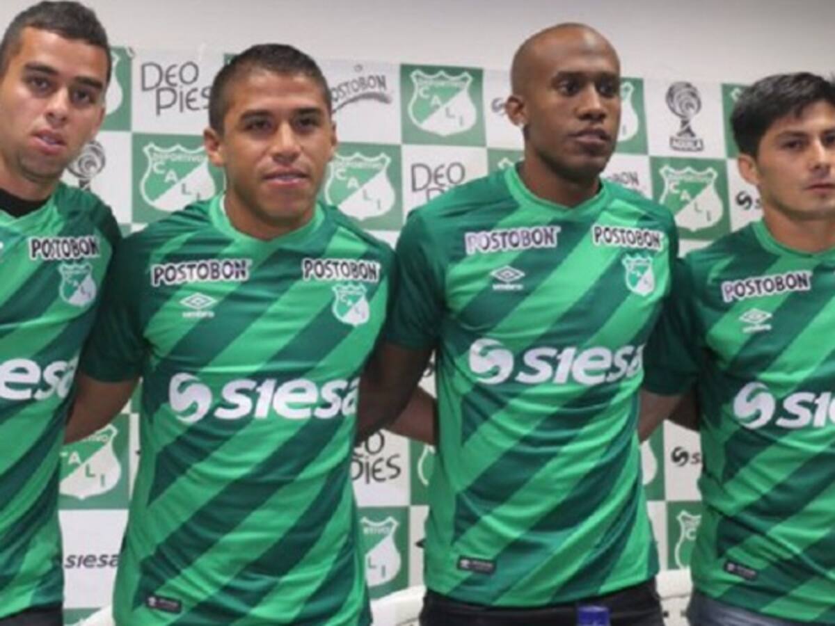 Deportivo Cali presentó 4 de sus 5 nuevas caras para 2016