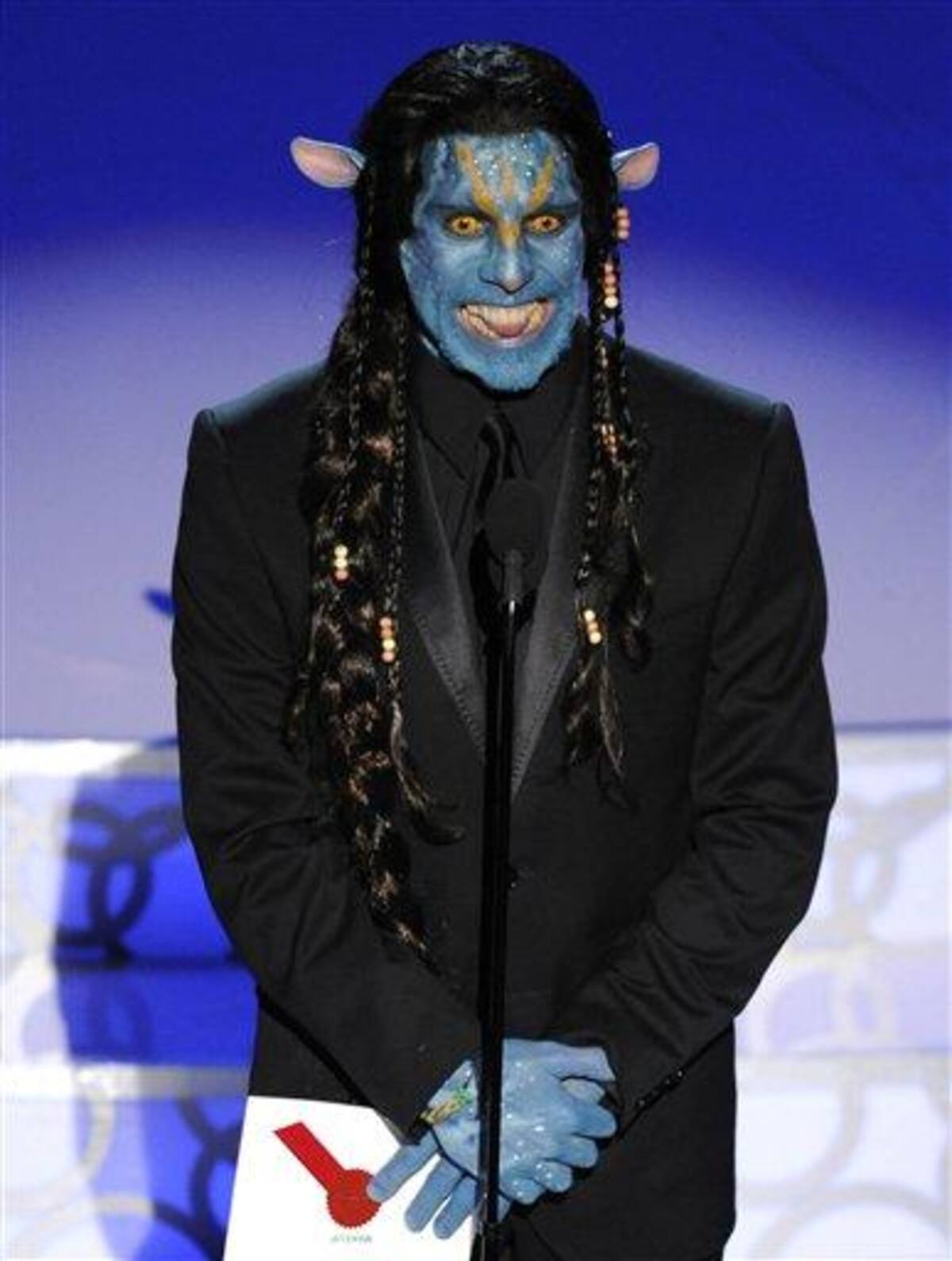 Ben Stiller hizo homenaje a la película Avatar en 2010.