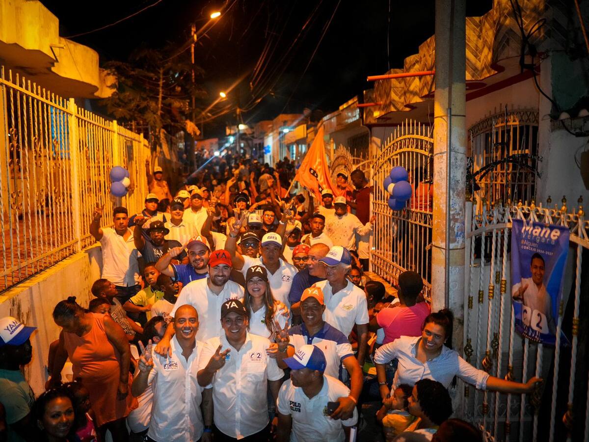 Yamil Arana intensifica reuniones en comunidades de Cartagena