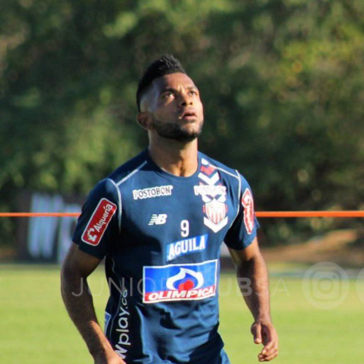 ¿Entre algodones? Miguel Borja no sería titular con Junior en debut en Liga