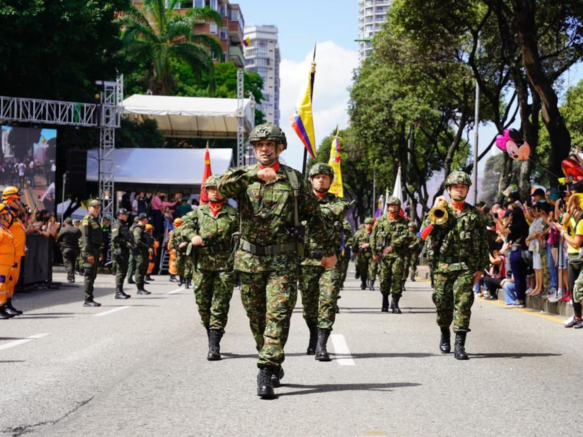 Así será HOY el Desfile Militar y Policial del 20 de julio en Bucaramanga. Hay cierres viales