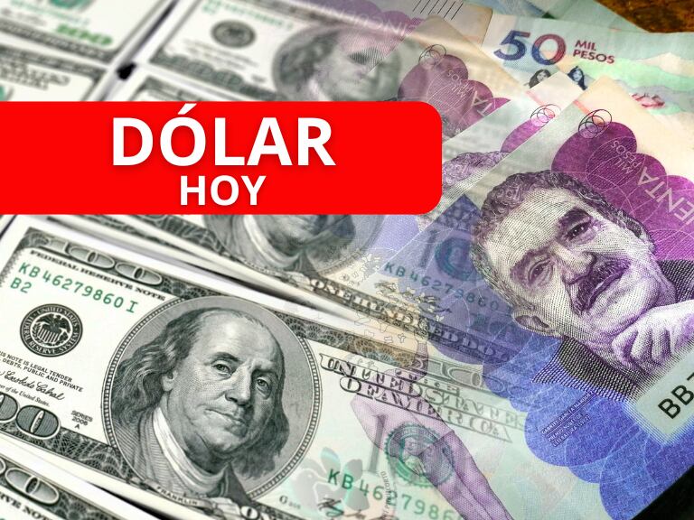Dólares y pesos colombianos, imagen de referencia: Getty Images