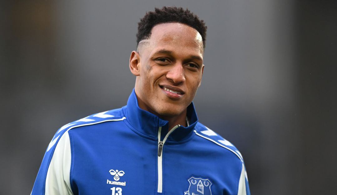 Yerry Mina, defensor collmbiano del Everton
