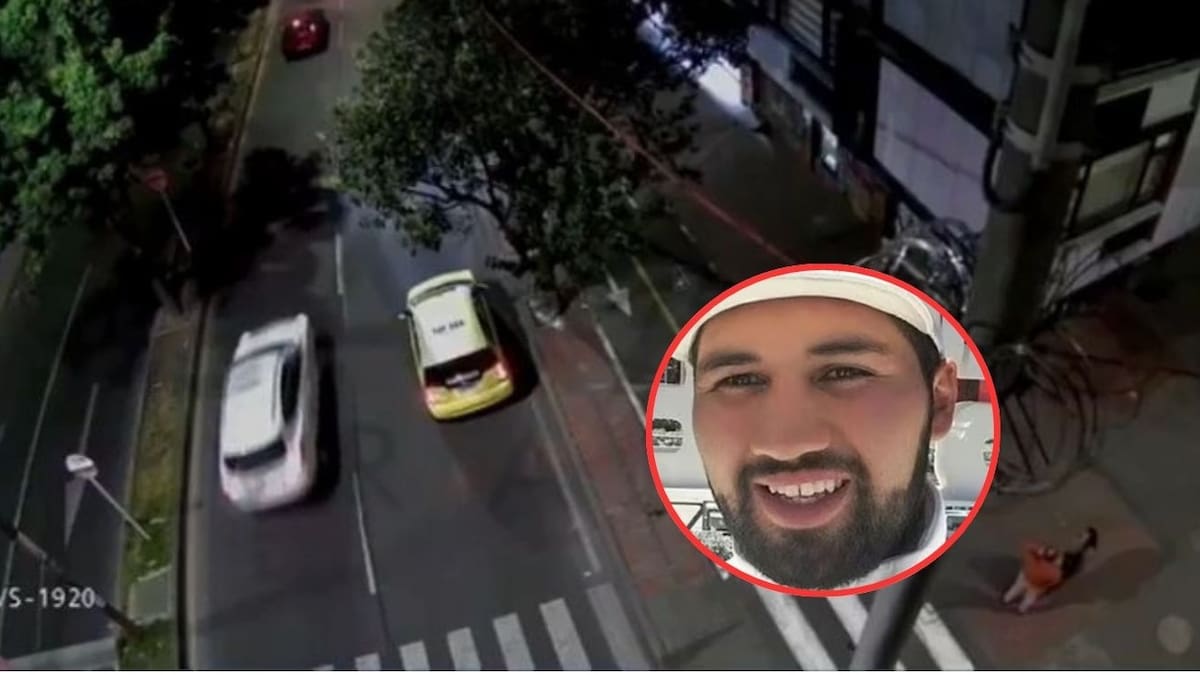 En Video: Recorrido de la camioneta que arrolló a Sergio Blanco afuera del Movistar Arena