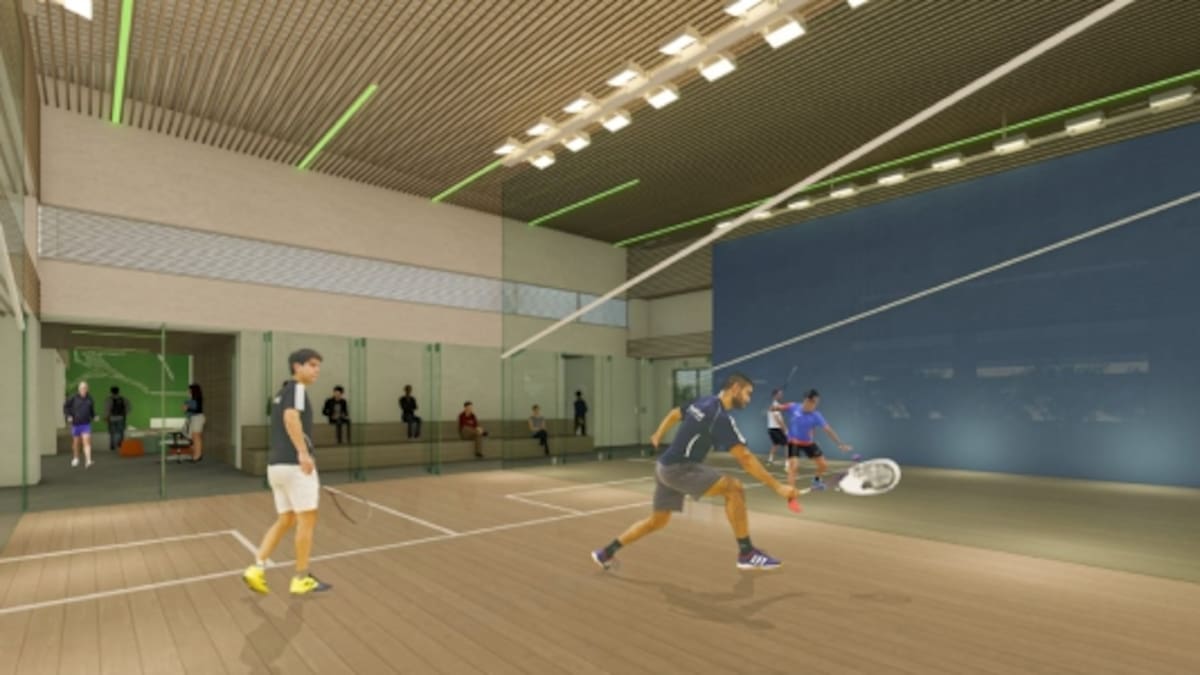 Conozca la polémica por las obras de las canchas de squash públicas de Bucaramanga