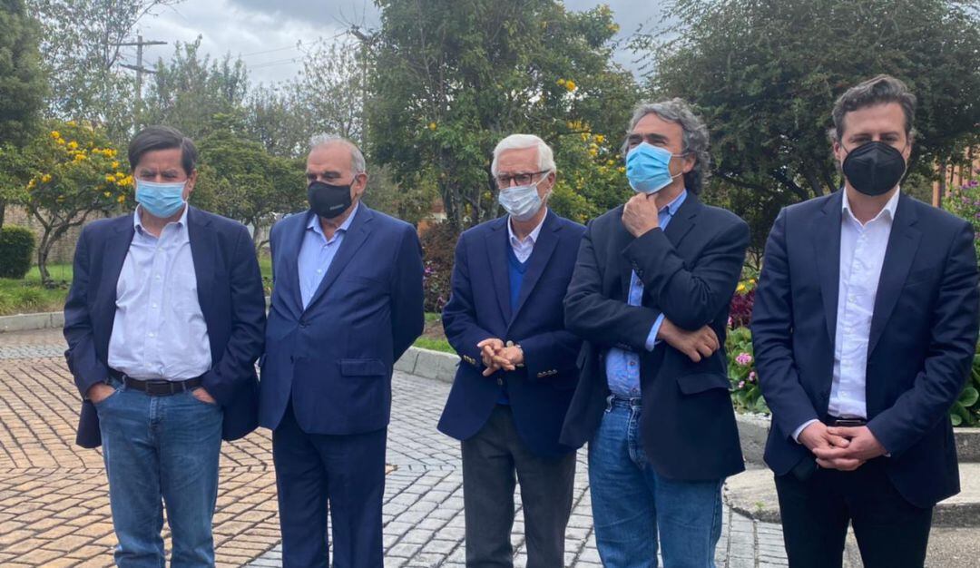 Integrantes de esa coalición se reunieron con los garantes de las conversaciones que adelanta el Gobierno con el Comité del Paro