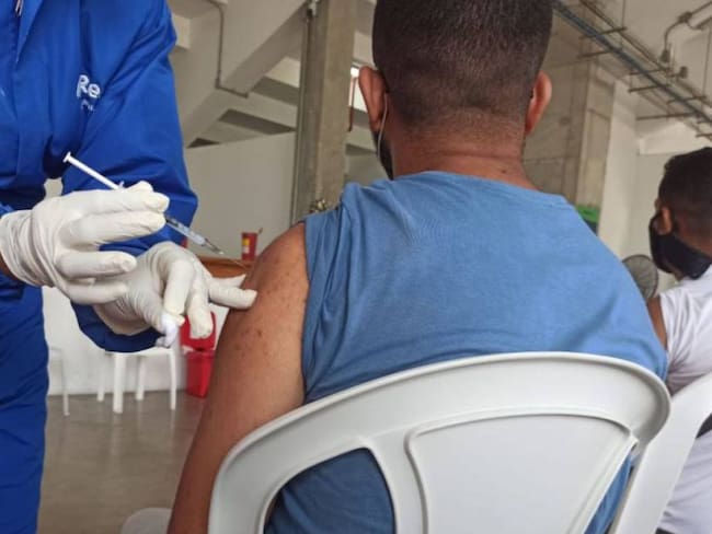 Vacunación de los jovenes en Barranquilla.