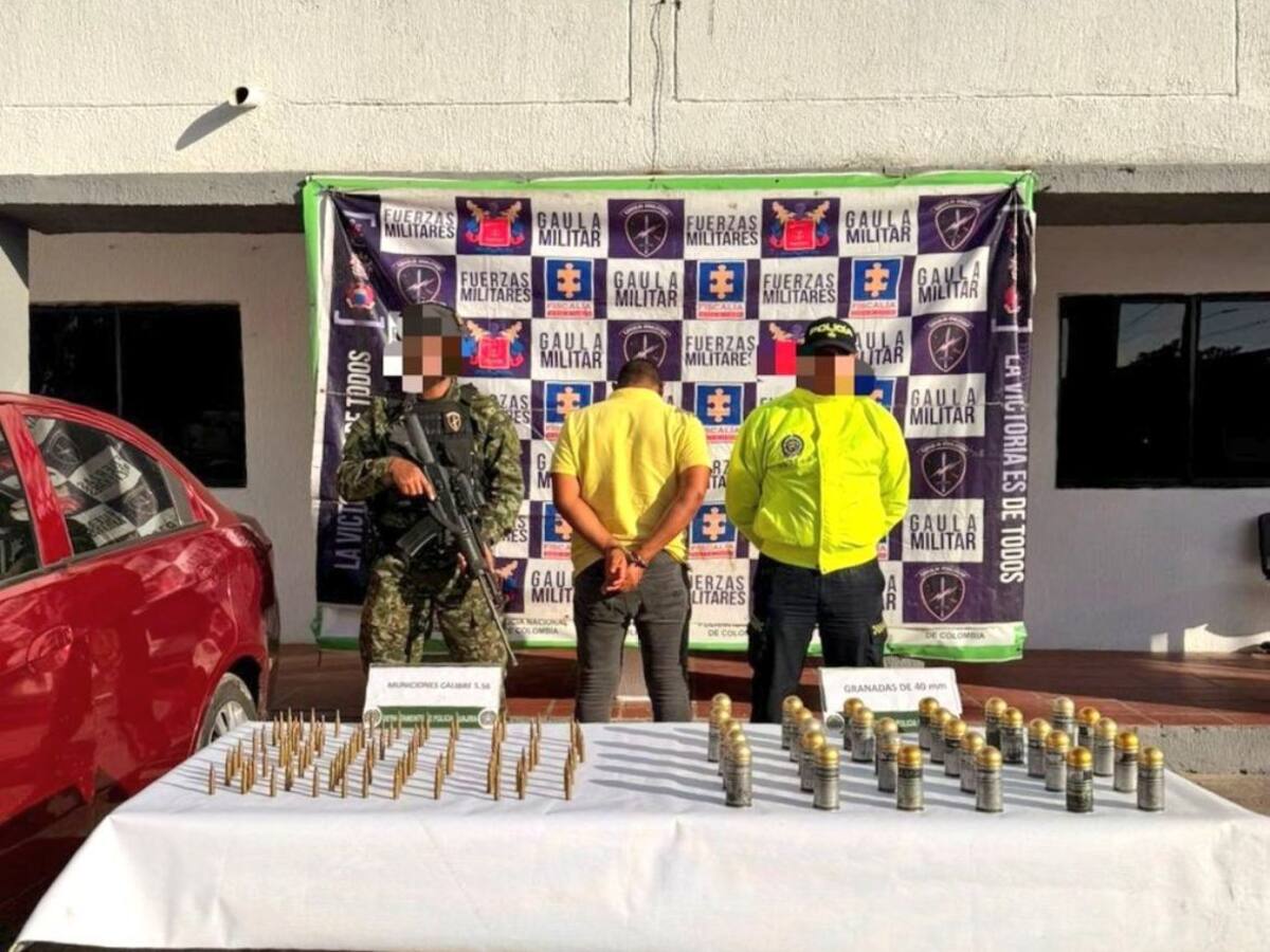 Capturado alias ‘Cholo’, presunto integrante de las Autodefensas Conquistadoras de la Sierra Nevada