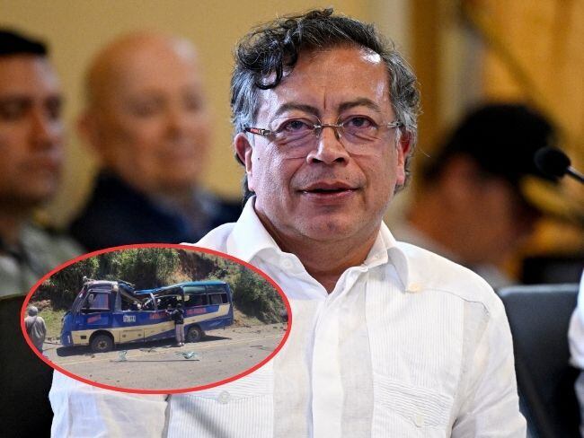 Presidente Petro se refiere a ataques en Cauca y Valle.