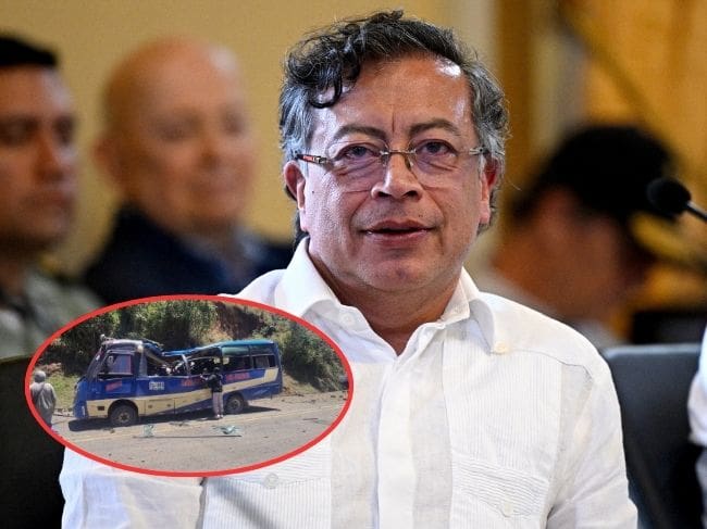 Presidente Petro se refiere a ataques en Cauca y Valle.