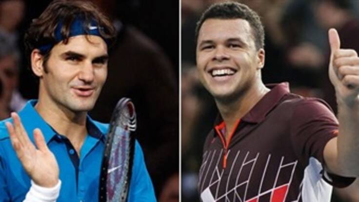 Roger Federer frente Jo-Wilfried Tsonga en Bogotá