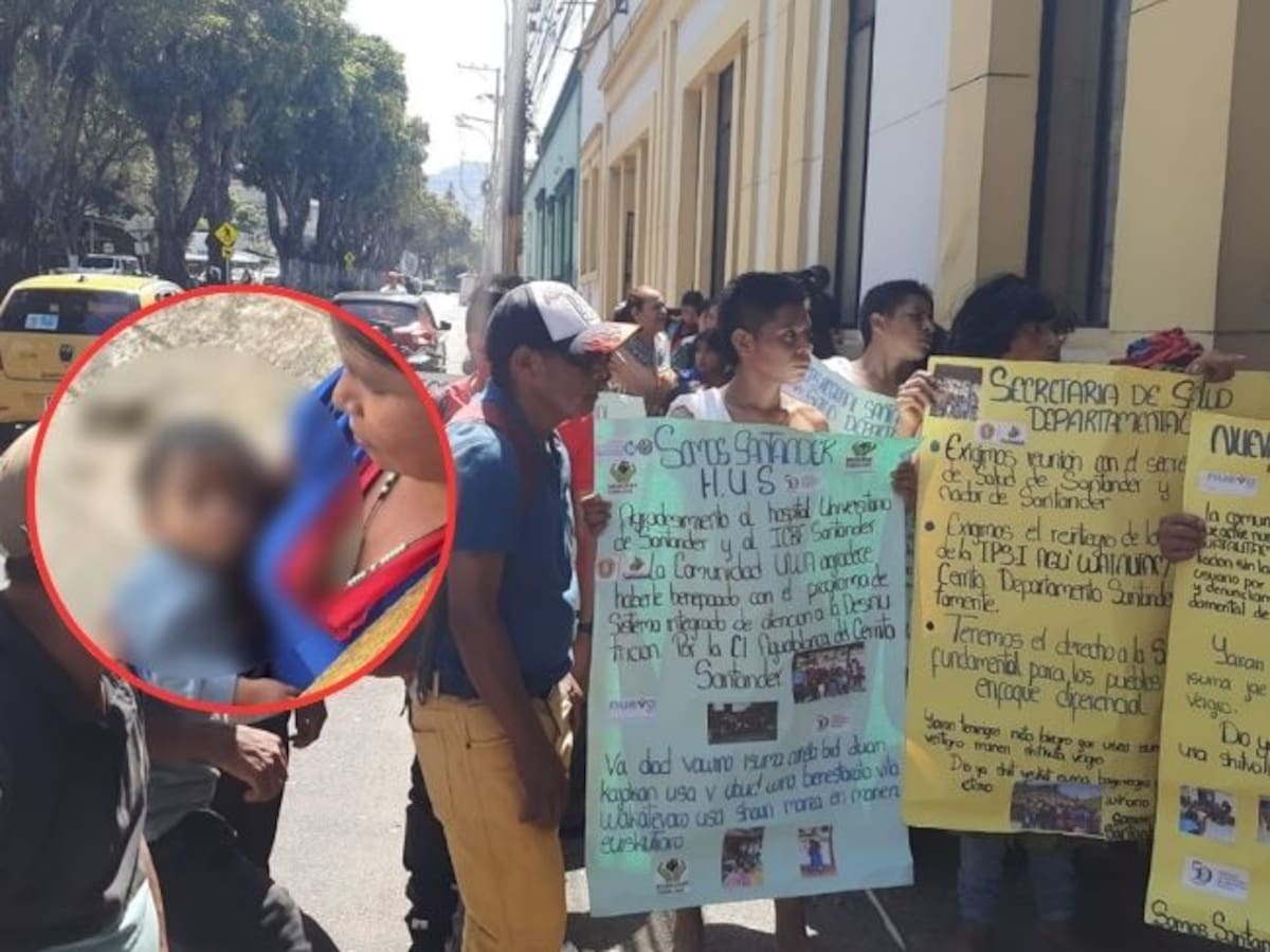 Niño U’wa murió por tos ferina: denuncian que pasó por 3 departamentos para recibir atención médica