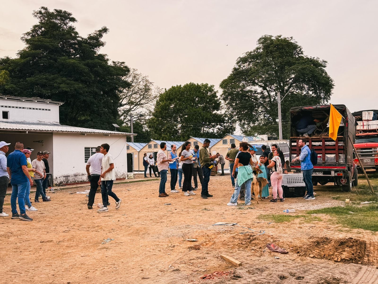 Fue trasladado el ETCR Caño Indio desde Tibú hacía zona rural en el municipio de Cúcuta. / Foto: ARN.
