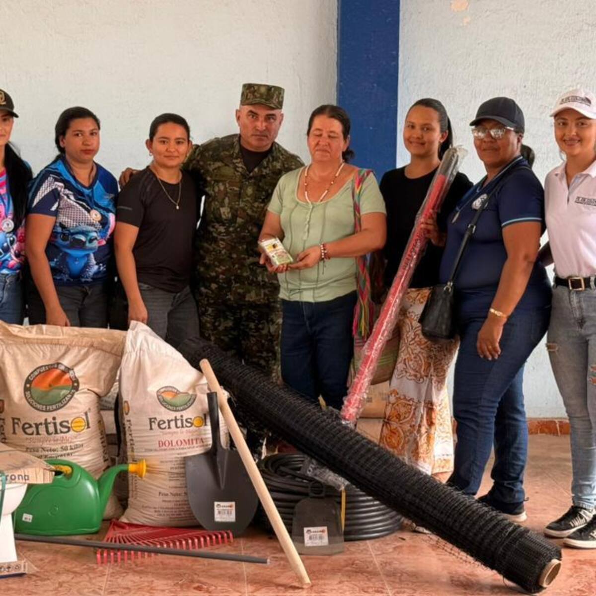 Ejército Nacional y aliados fortalecen el entorno escolar de 700 niños en Santa Rosa del Sur