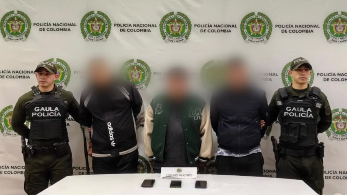 Capturaron a cinco presuntos integrantes de ‘Los Chaguendo’ por secuestrar y extorsionar a jóvenes