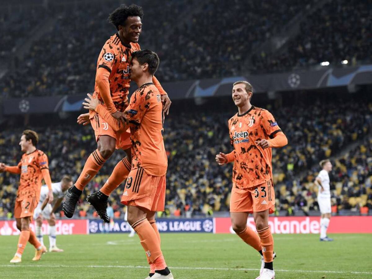 Asistencia de Juan Cuadrado en el debut de la Juventus en Champions League