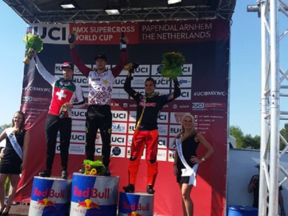 Carlos Ramírez ganó el bronce en Copa del Mundo de BMX en Holanda