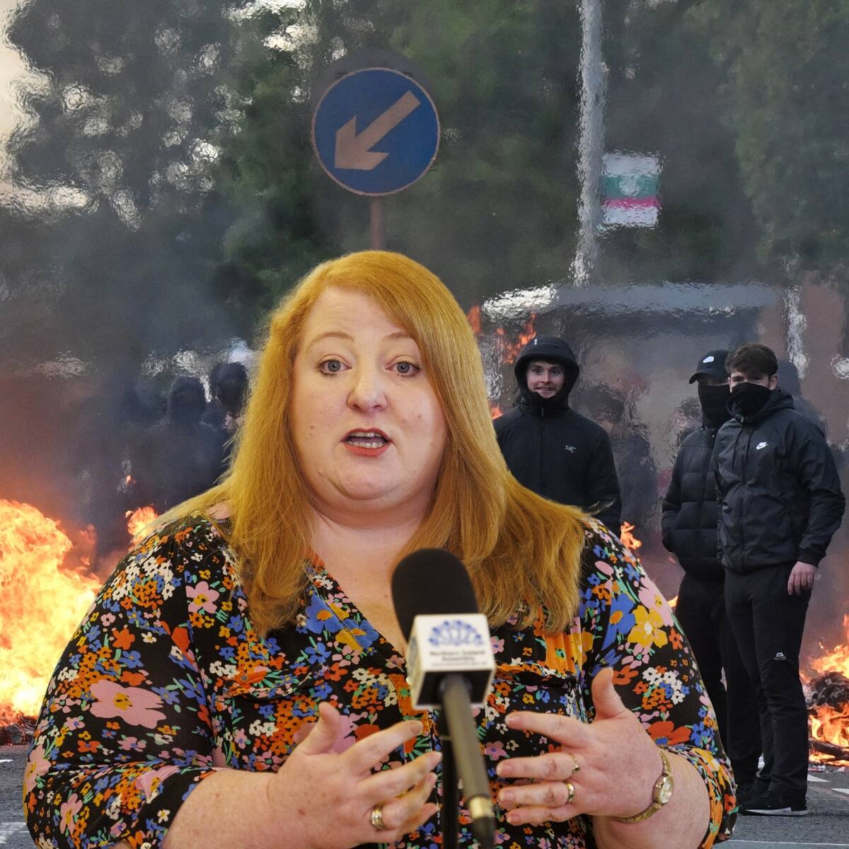 La ministra de Justicia del Norte de Irlanda culpa a la ultraderecha de los disturbios en Belfast