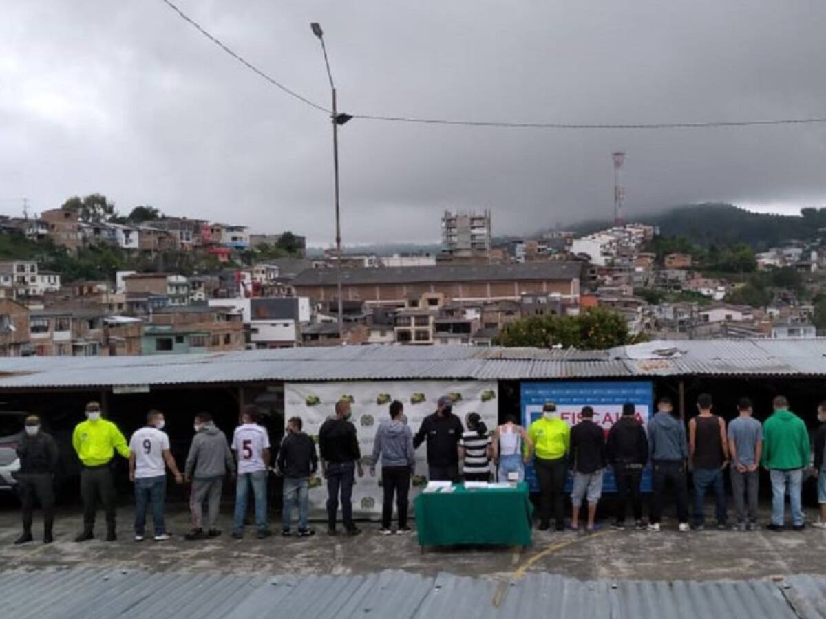 Desarticulada en Anserma banda de microtráfico 'La Esperanza'