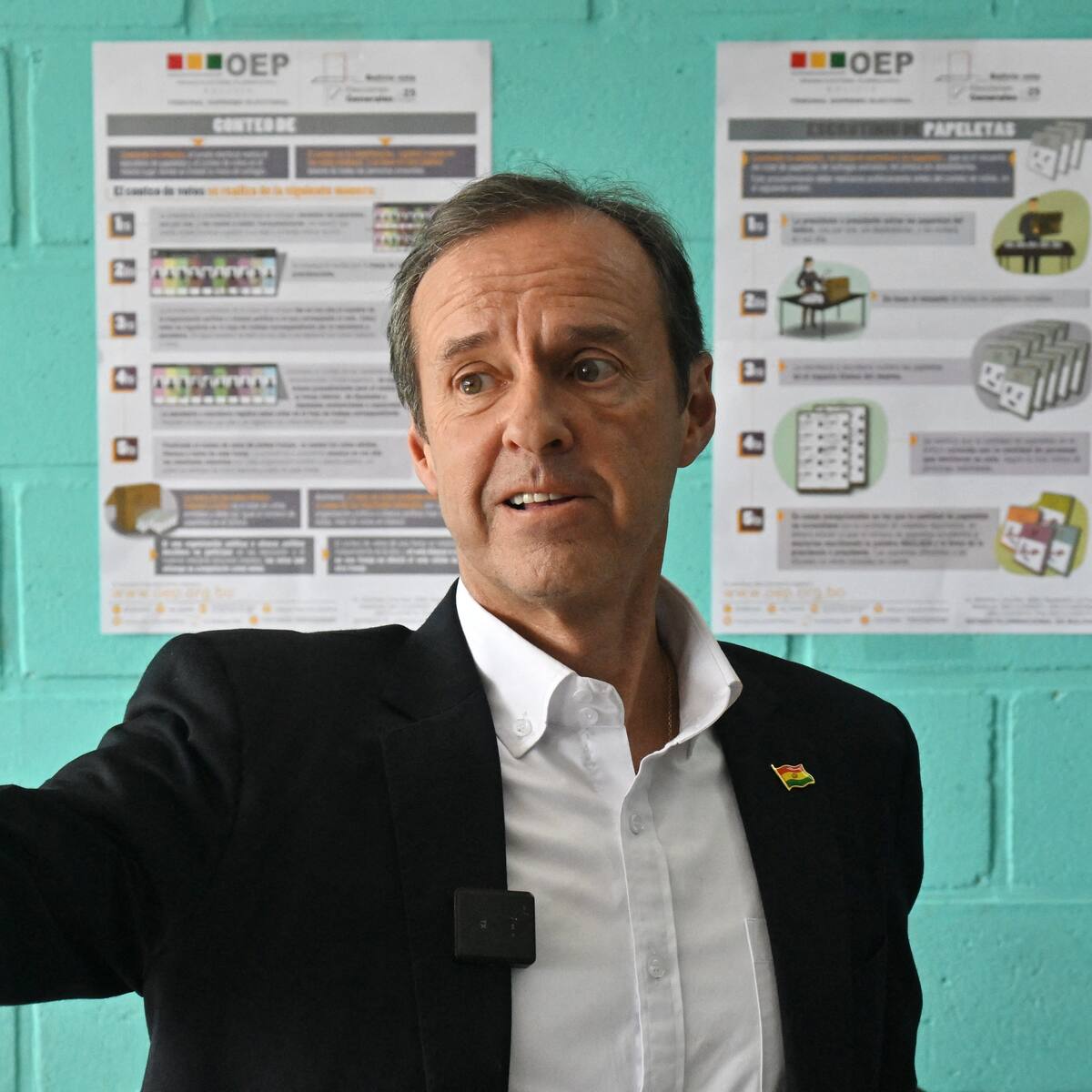 Jorge Quiroga, el expresidente que busca volver al mando de Bolivia