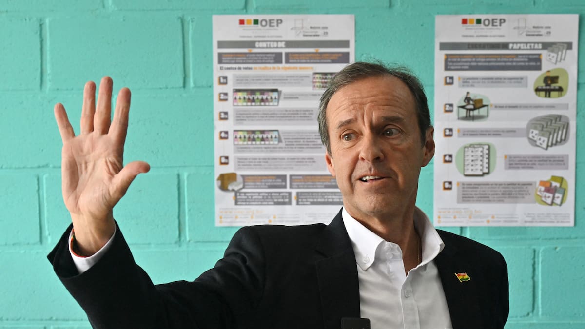 Jorge Quiroga, el expresidente que busca volver al mando de Bolivia