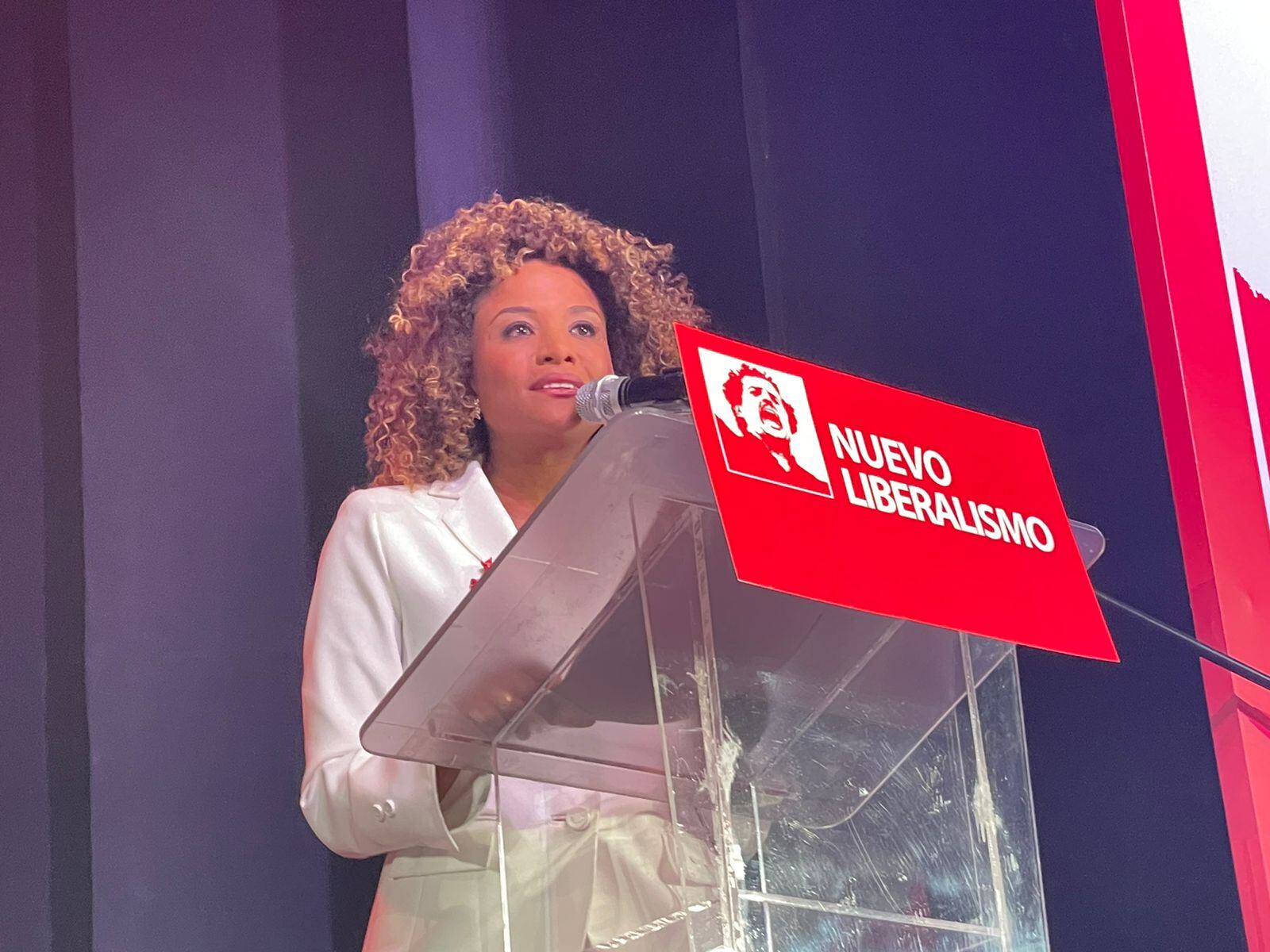 Mabel Lara, excandidata al Senado.