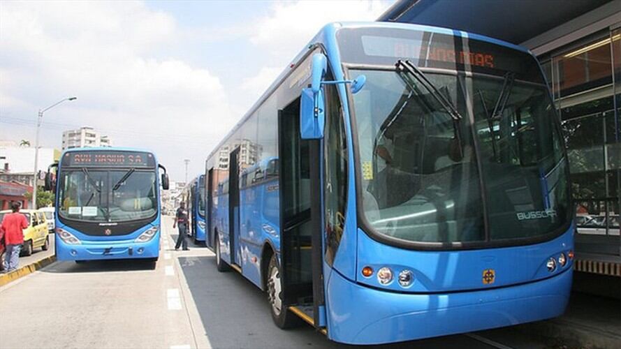 Déficit de buses del MIO enredan su operación. Foto: Colprensa