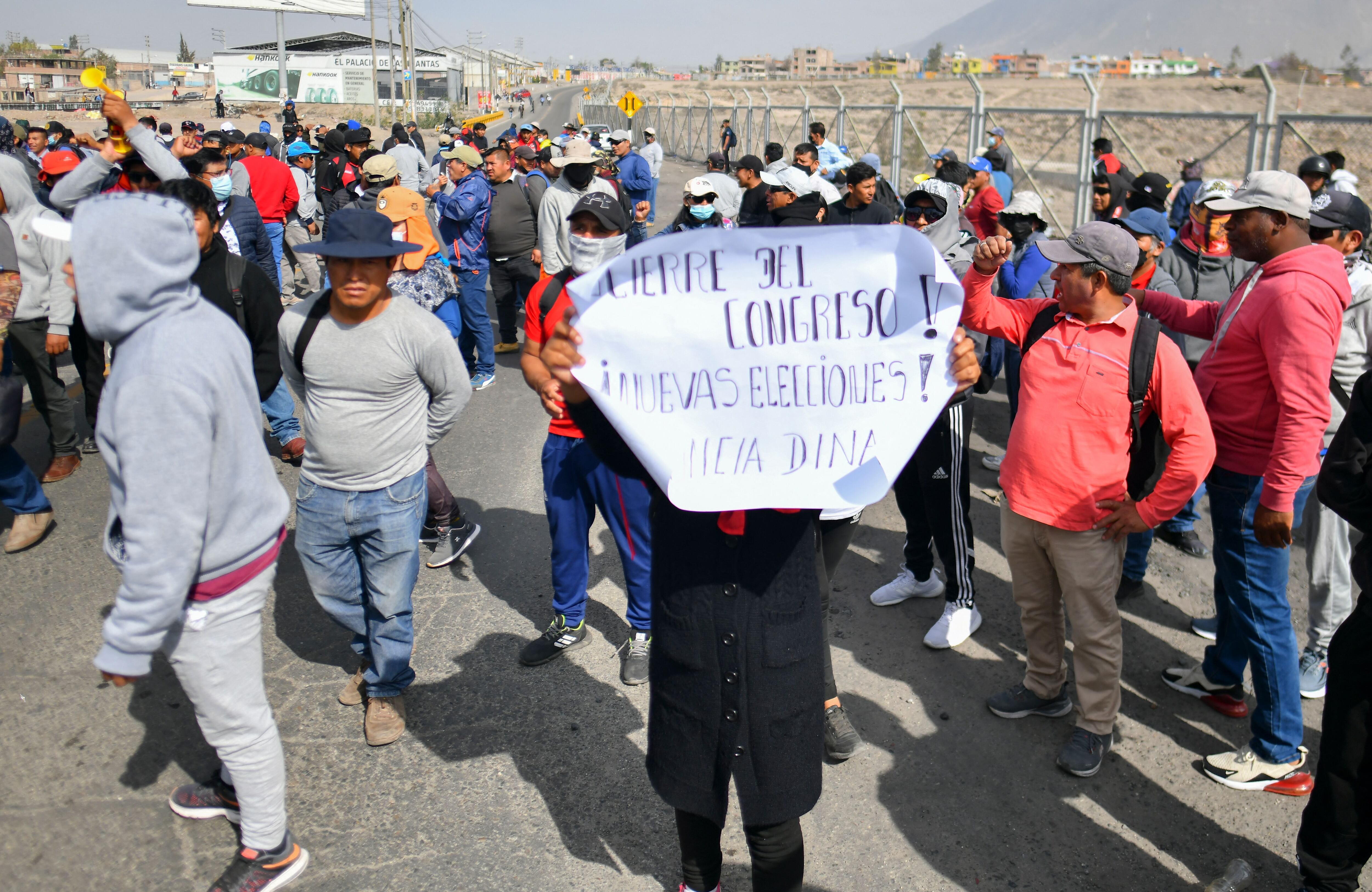 Manifestaciones en Arequipa, Perú / Foto: GettyImages